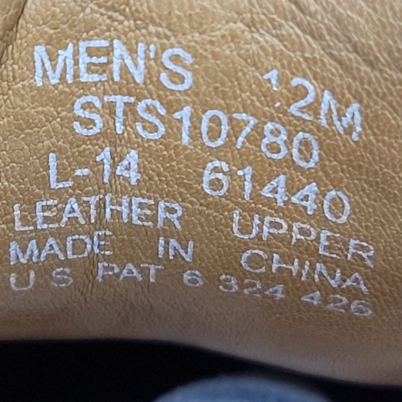 Sperry Top Sider Gold Cup Men's Sneaker STS10780 US Size 12M - Picture 9 of 9